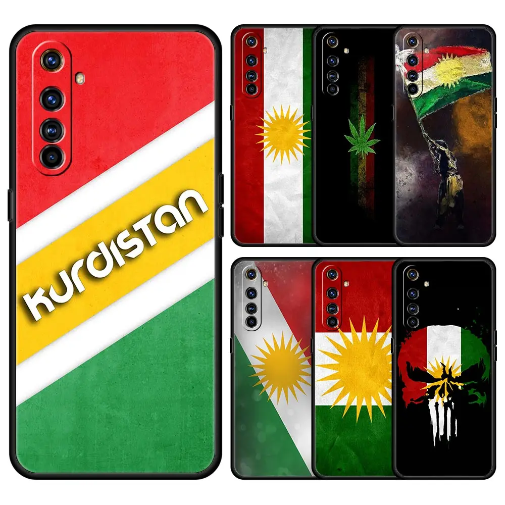 

Флаг Курдистана для Realme 8, 7, 6 Pro, C21, C3, C11, черная искусственная кожа, Oppo A53, A52, A9, A54, A15, A95, Reno7 SE, Reno6 Pro, блестящий мягкий чехол