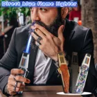 Ветрозащитная Зажигалка для прямого прижигания и специальный распылитель, портативная уличная Зажигалка большой емкости, газовая зажигалка для кухни и камина