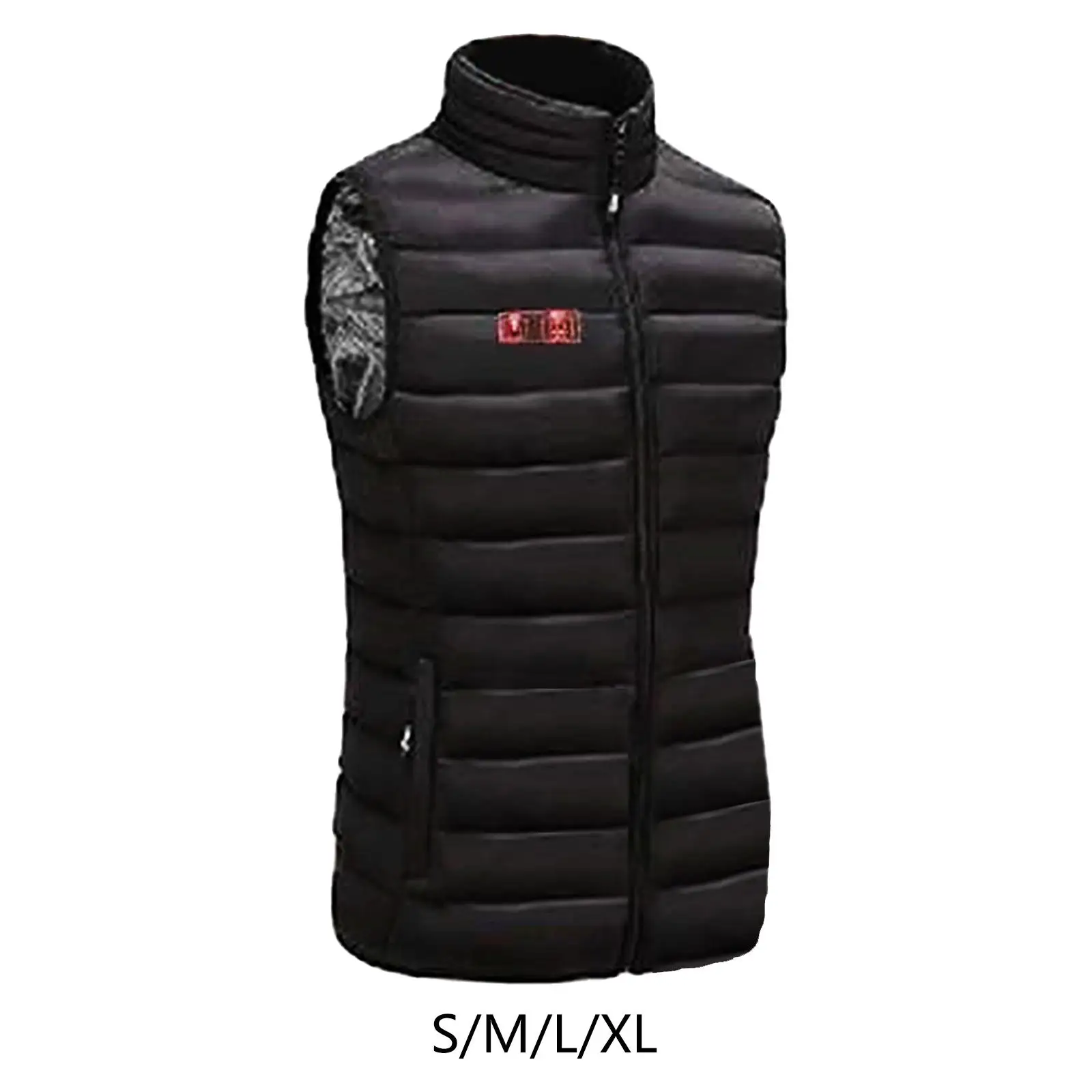 

Lightweight Electric Heating Jacket Sleeveless Body Warmer Waistcoat Clothing Windproof Heated Vest for Winter Business Skiing