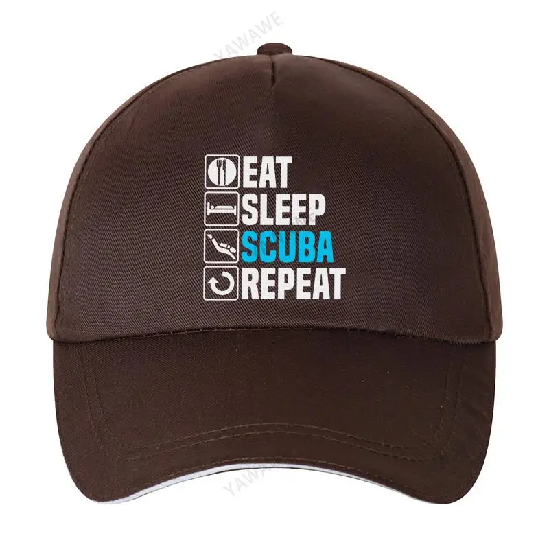 Мужская забавная Съемная бейсболка для подводного плавания хлопковая