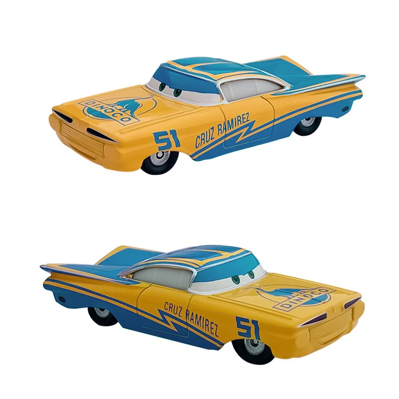 

Cars Disney Pixar Cars 3 Yellow Raymond Car Lightning McQueen Jackson Storm Cruz Mater Diecast Metal Alloy Model Car Toy Gifts