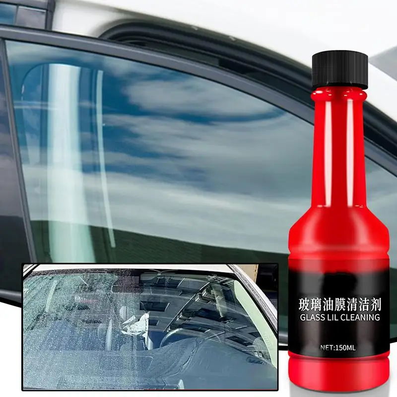 w szkle samochodowym Środek do czyszczenia filmu olejowego szyb samochodowych 150 ml Płyn usuwania