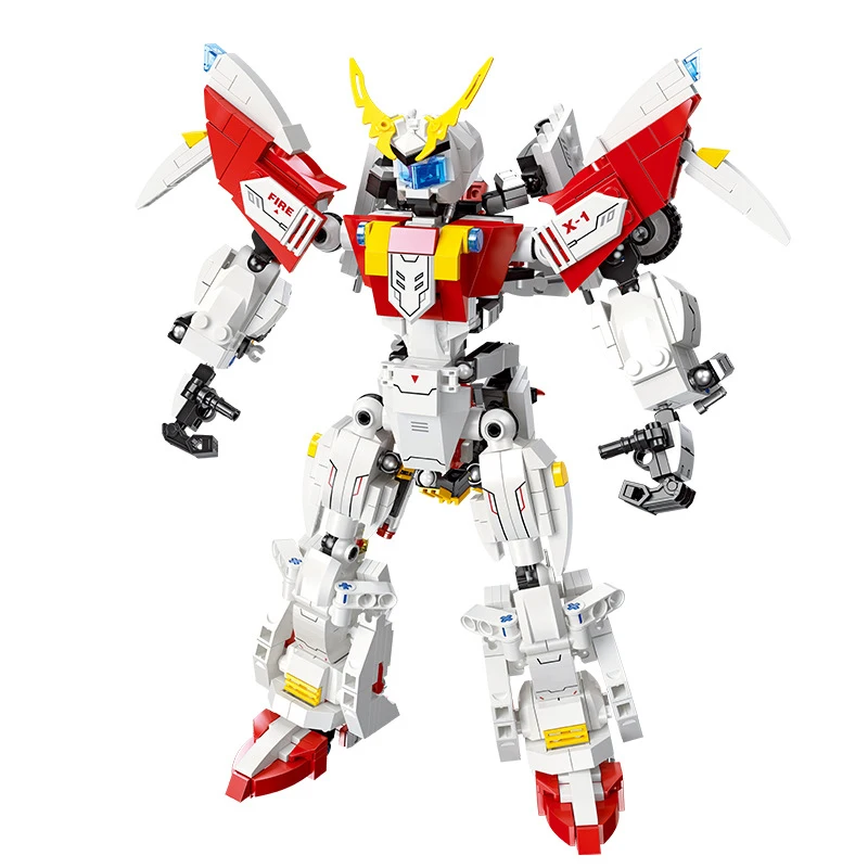 

952pcs 10in1 Transformation Robot Building Blocks Boys Toys City War Mecha Deformation Bricks Toys For Children Gifts