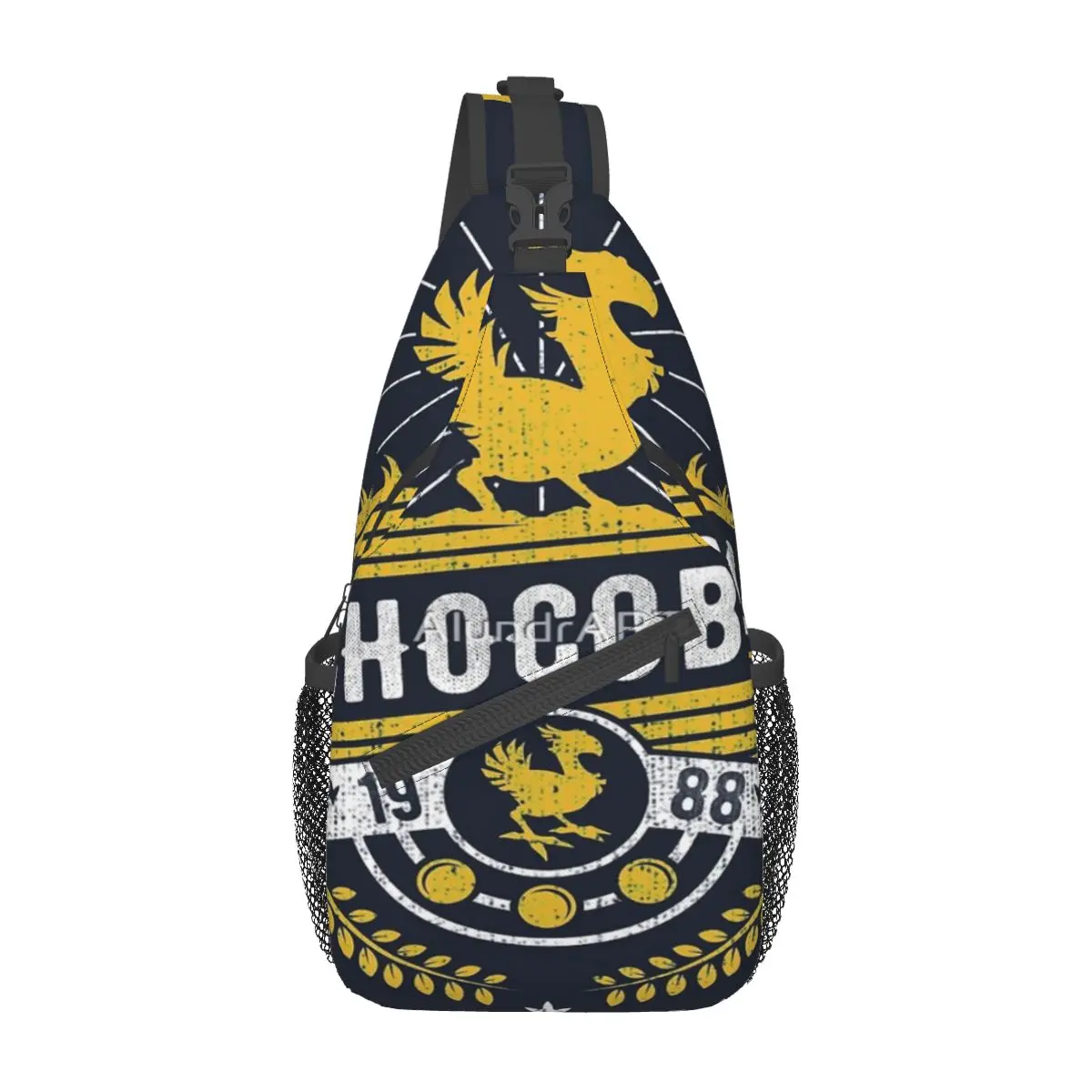 

Нагрудная сумка Chocobo, персонализированная полиэфирная ткань для офиса, хороший подарок, настраиваемый