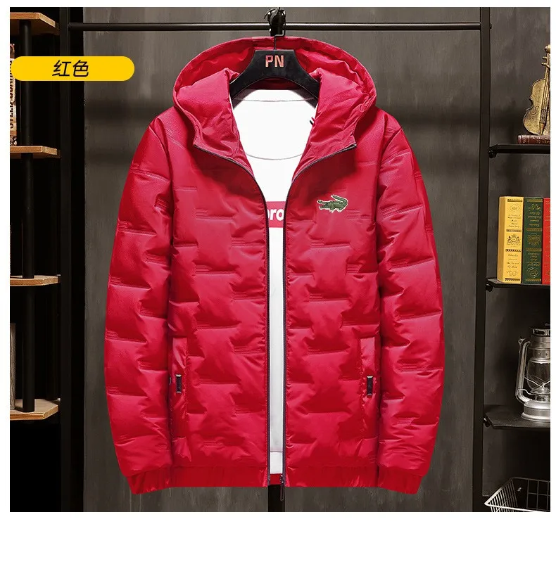 CARTELO Jacket Fashion Casual Hooded Thick Printed Cotton Jacket Cartelo Men's Brand Warm windproof Outdoor Baseball Cotton