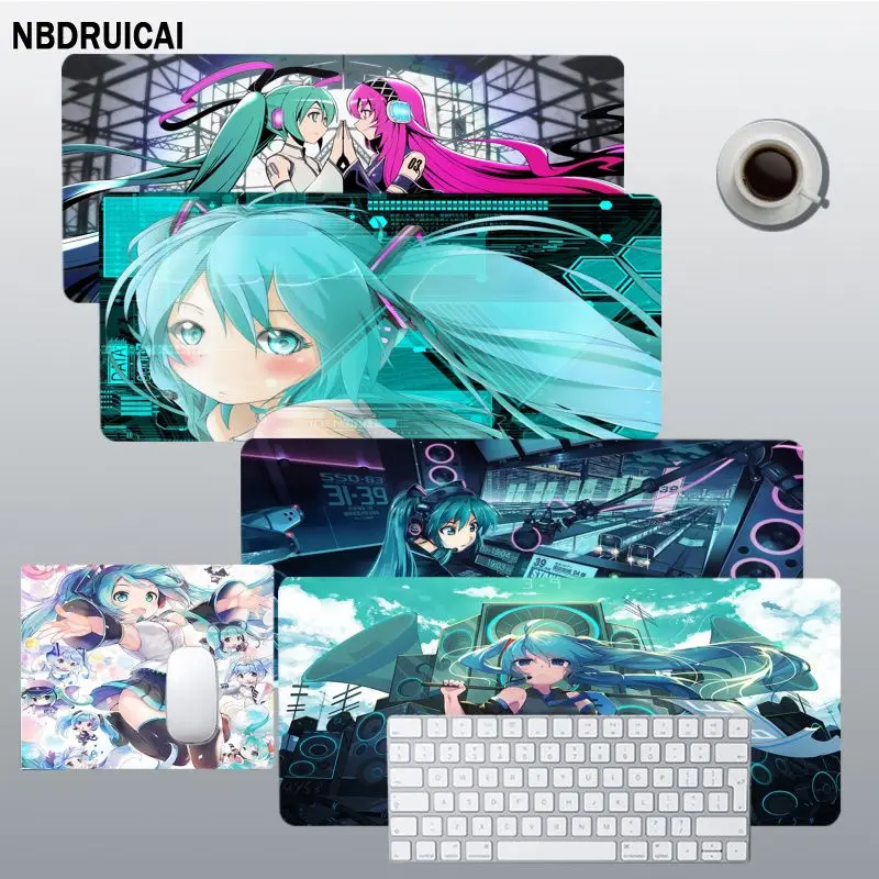 

Модный коврик для клавиатуры H-Hatsunes Miku, резиновый игровой коврик для мыши, Настольный коврик, размер для игровой клавиатуры