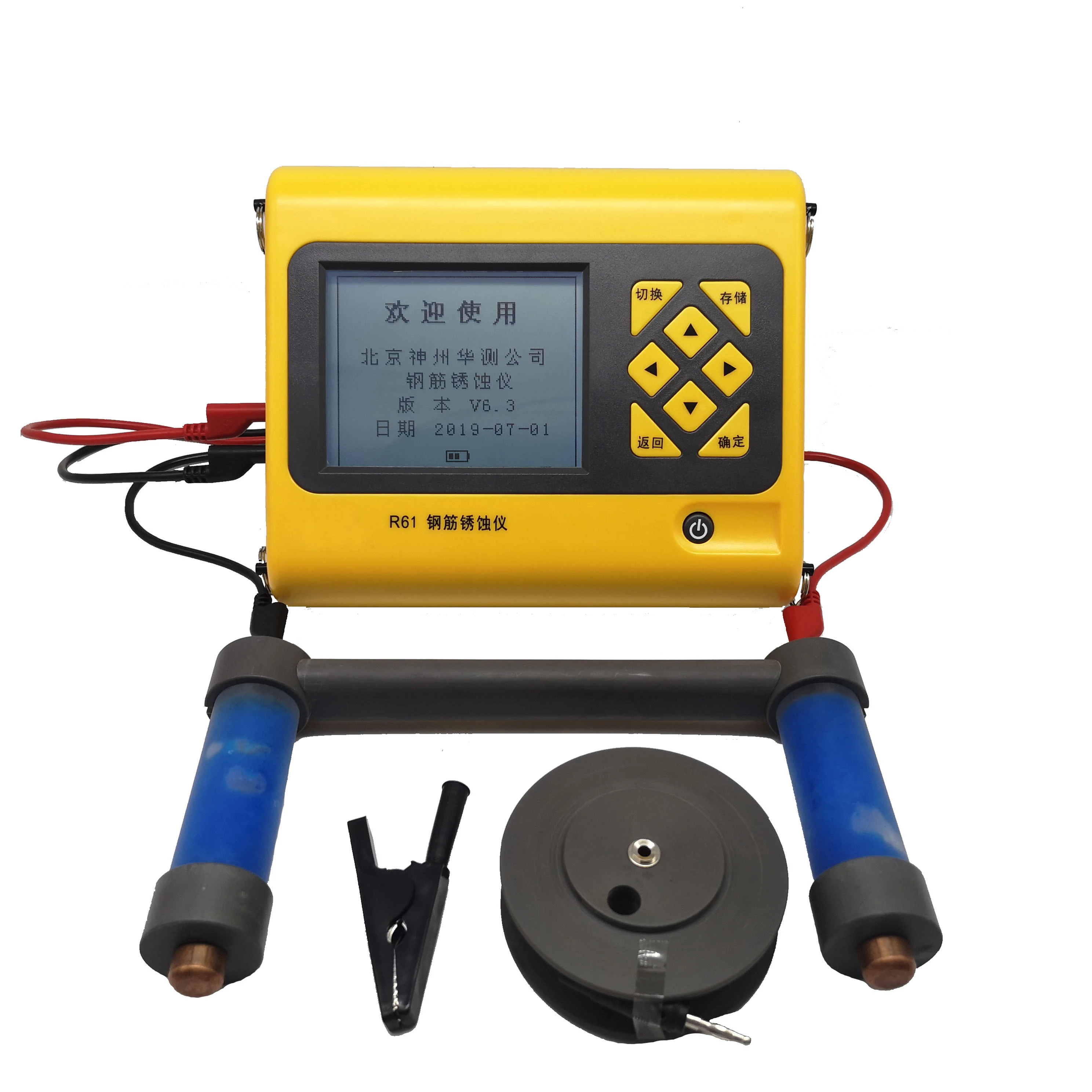 

High quality NDT Test Concrete Resistivity and Reinforcement tester steel Rebar Corrosion meter