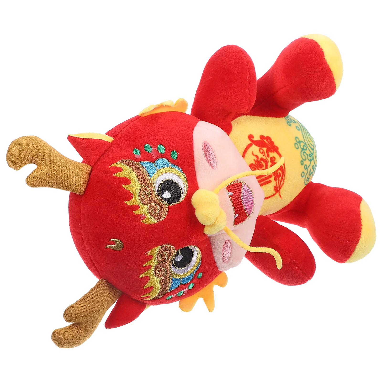 

Realistic Dragon Plush Toy Statues Stuffed Animals New Year Ornaments Cute