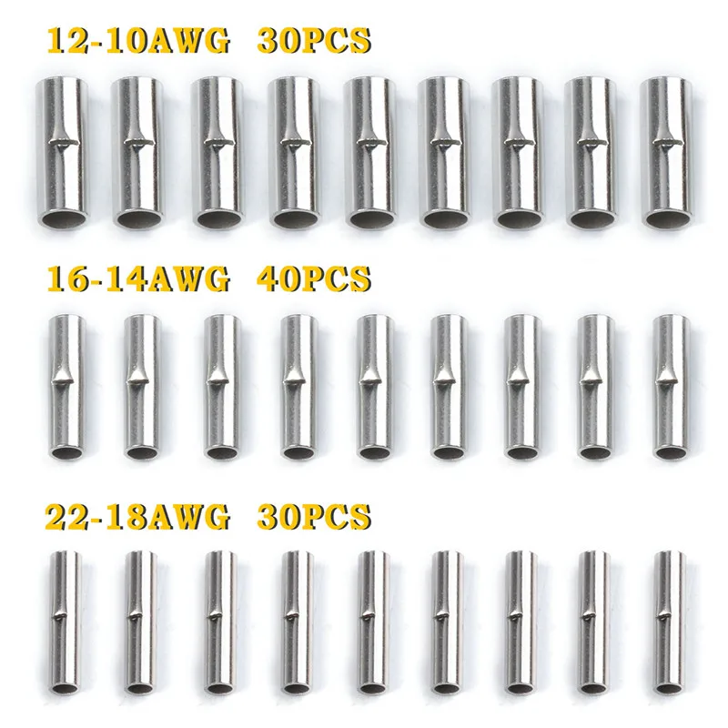 600/150/100/50 шт СРГ 22-10 Медь Луженая сращивания обжимной терминал рукав стыковой
