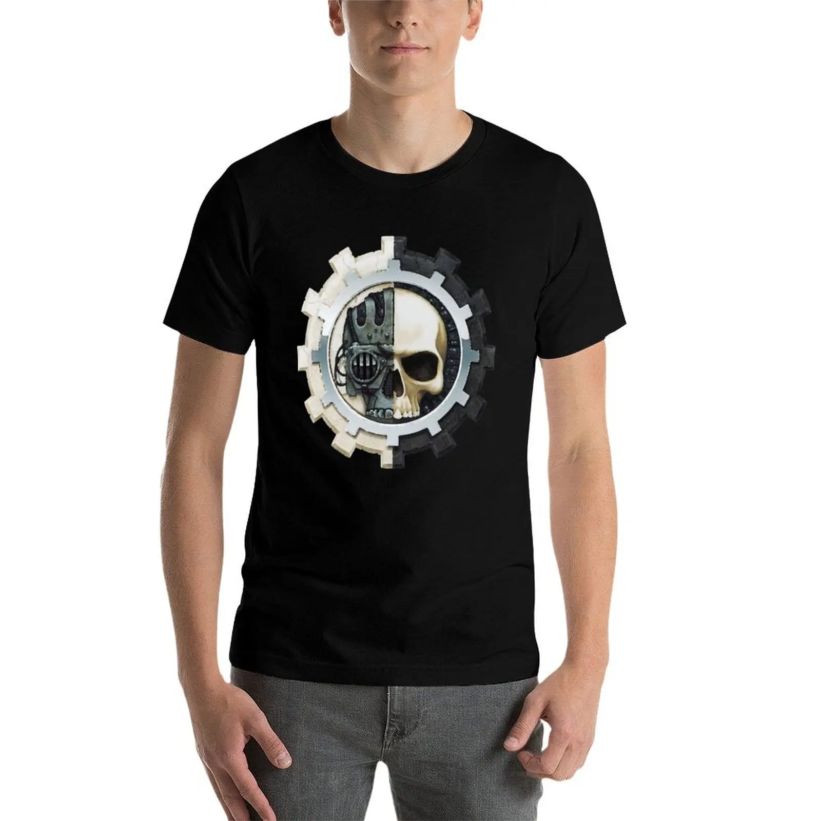 Футболка Mechanicus 1 мужская футболка на заказ топы больших размеров мужские