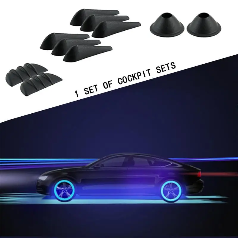 

Car Styling Rectifying Lowering Wind Noise Anti-collision Car Door Protective Sticker Fairing Body Kit For Car Auto Accessories
