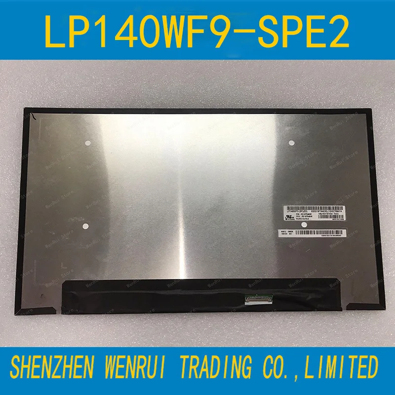 - 14, 0 ,  FHD 1920   1080, 30 , LP140WF9-SPE2 LP140WF9 SP E2  Lenovo Ideapad Yoga 9-14ITL5 82BG