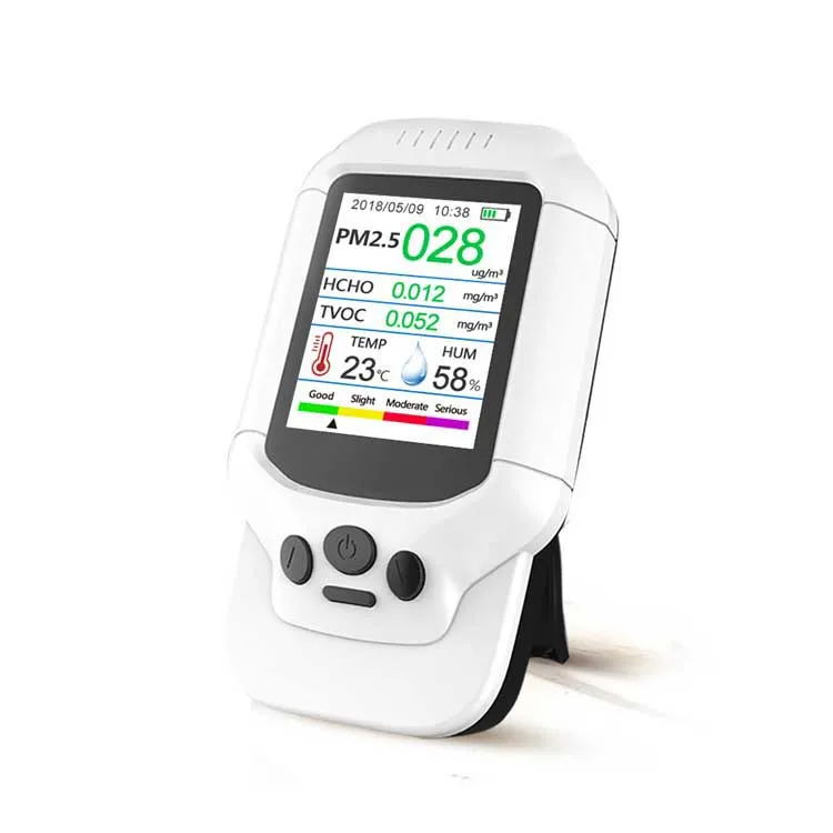 

Multifunctional Meters TVOC HCHO AQI Carbon Dioxide Detector Gas Analyzer Portable Air Quality Tester