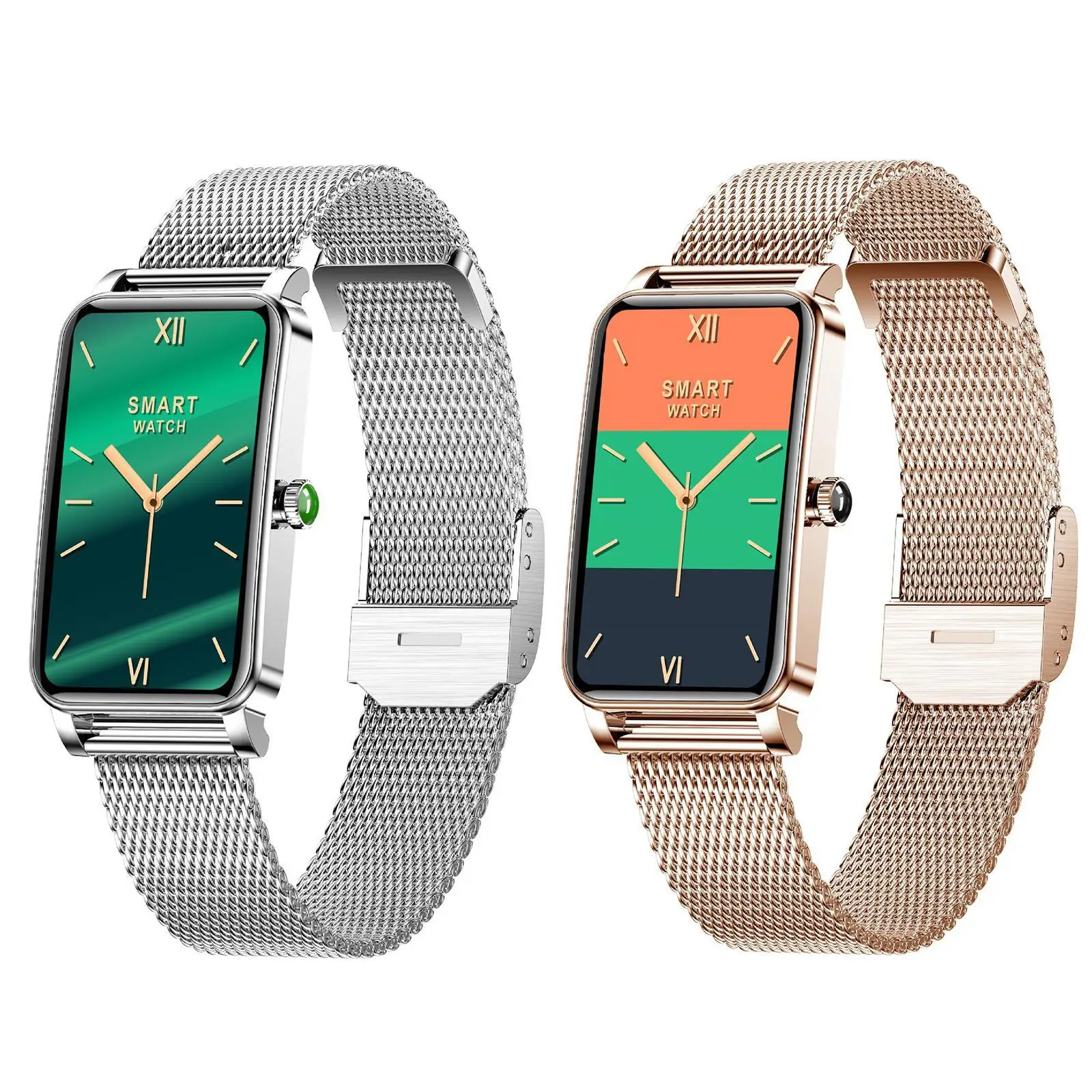 

Luxury Smart Watch Women Full Screen Bracelet Heart Rate Fitness Monitor IP68 Waterproof Smartwatch For Android IOS