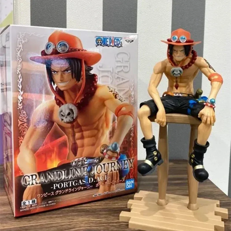 Оригинальный BANDAI BANPRESTO One Piece THE GRANDLINE JOURNEY NAMI Boa Hancock Portgas D Ace 16 см без экшн-фигурки