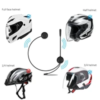 hd sound quality motorcycle helmet bt headset intercom