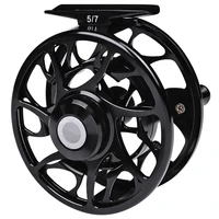 21bb fly fishing reel cnc spool 57 79 910 wt aluminum alloy fly reel with left right interchangeable for freshwater fishing