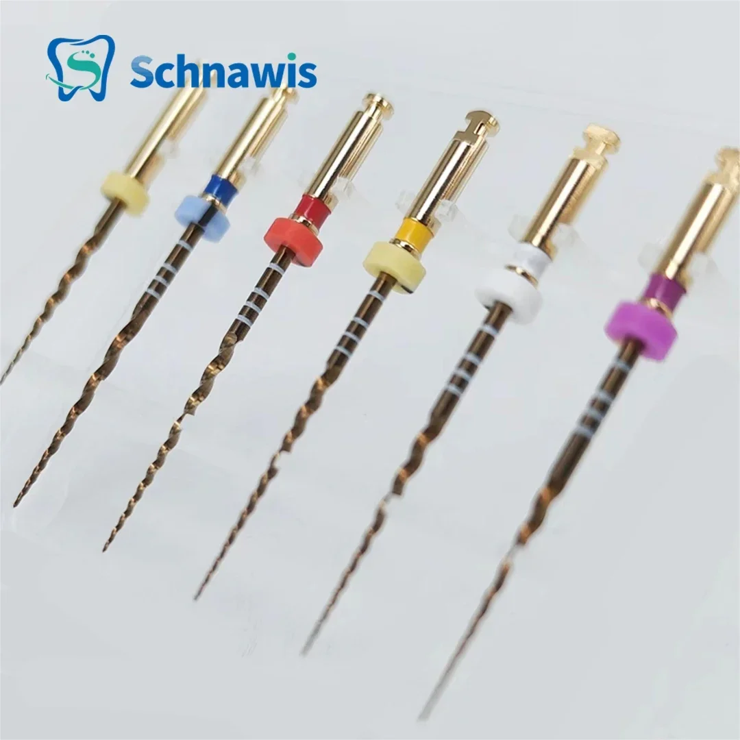 6 шт./коробка стоматологические эндододонтические пилки для корневых каналов