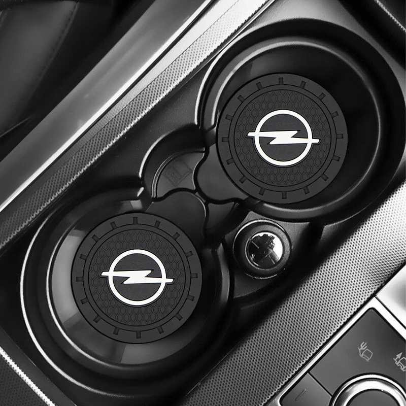 

Car Coaster Water Cup Slot Non-Slip Mat Silica Gel Pad Cup Holder Mat for Opel Astra j Corsa D K Vectra Bvectra Insignia Vivaro