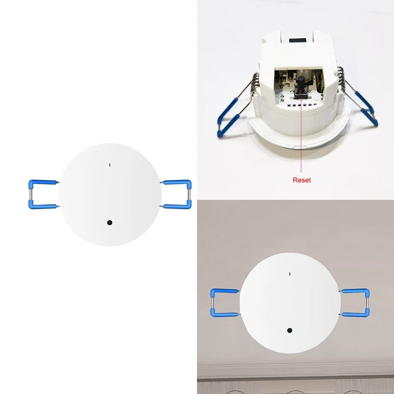 

Умный потолочный датчик присутствия человека Tuya Smart Zigbee, датчик обнаружения движения человеческого тела, управление через приложение