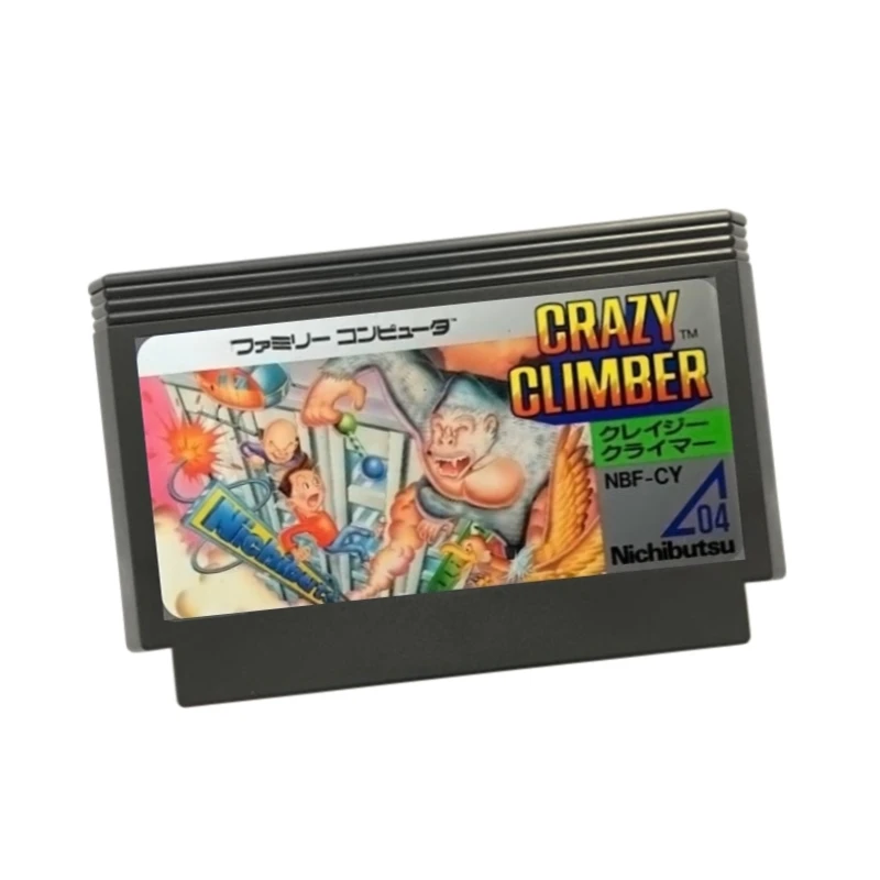 

Crazy Climber Game Cartridge for FC Console 60Pins Video Game Card