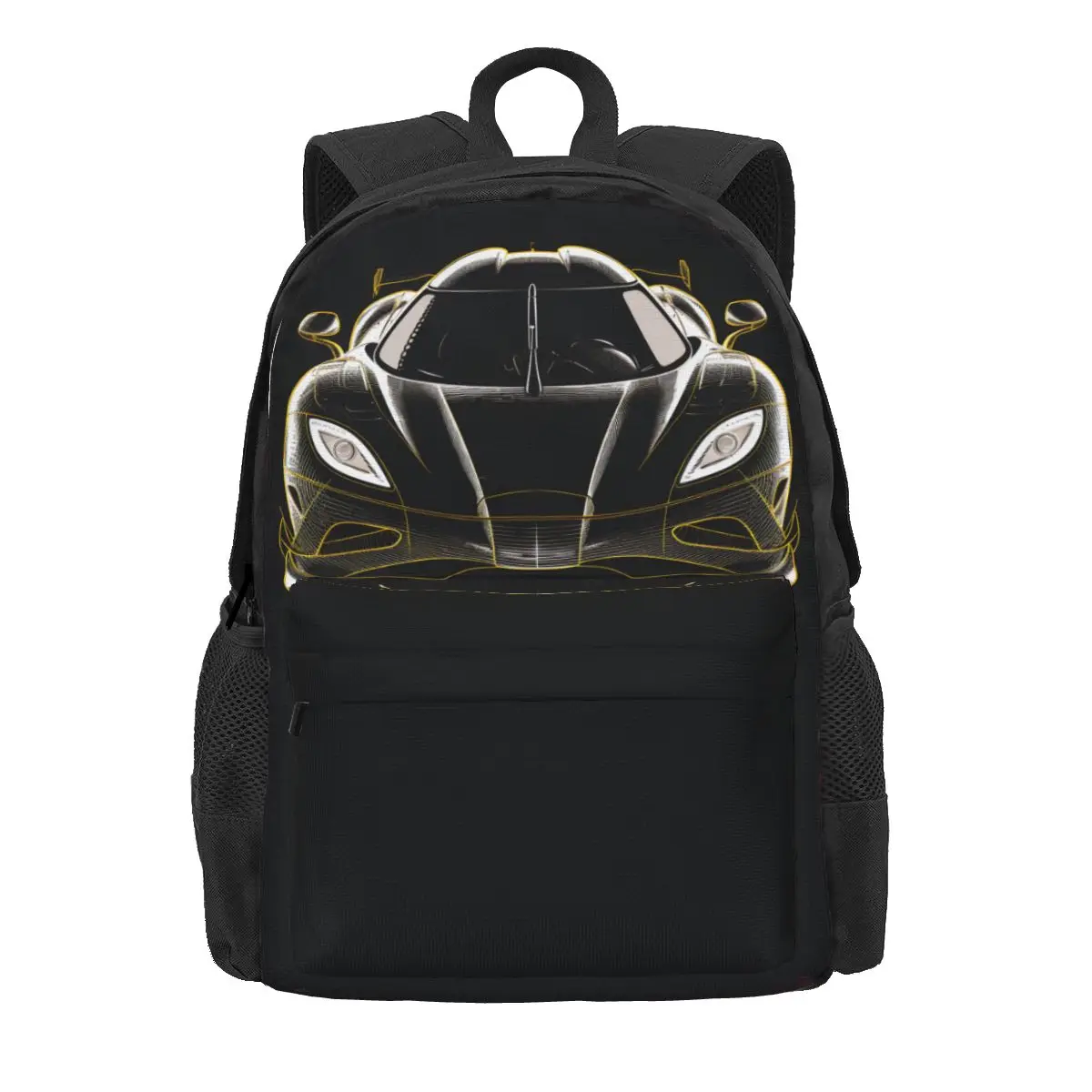 

Рюкзак Ultimate для спортивной машины для мальчиков и девочек, неоновые БОЛЬШИЕ ХУДОЖЕСТВЕННЫЕ рюкзаки из полиэстера, уличная одежда, школьные ранцы, рюкзак под заказ для университета