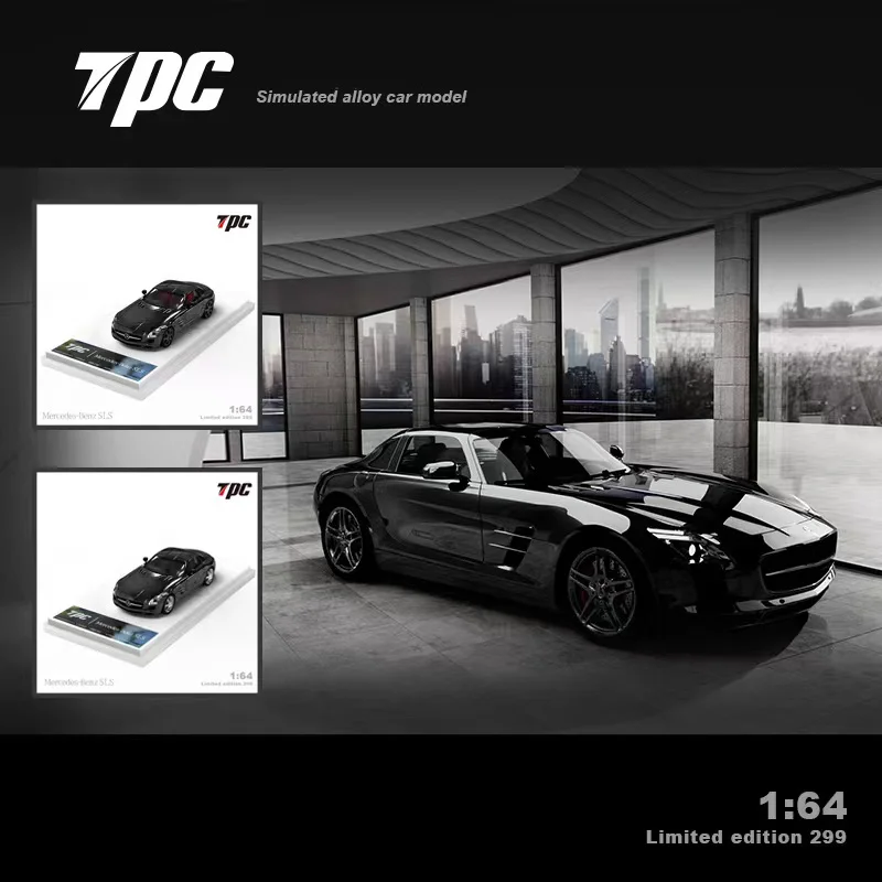 

TPC 1:64 Black Plated SLS сплав, лимит коллекции миниатюрных моделей автомобилей