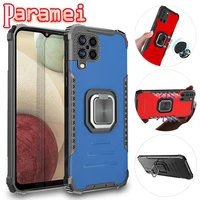 paramei shockproof phone case for huawei p30 p40 lite e magnetic ring holder cover for huawei nova 4e 6se 7i enjoy 9p 10plus
