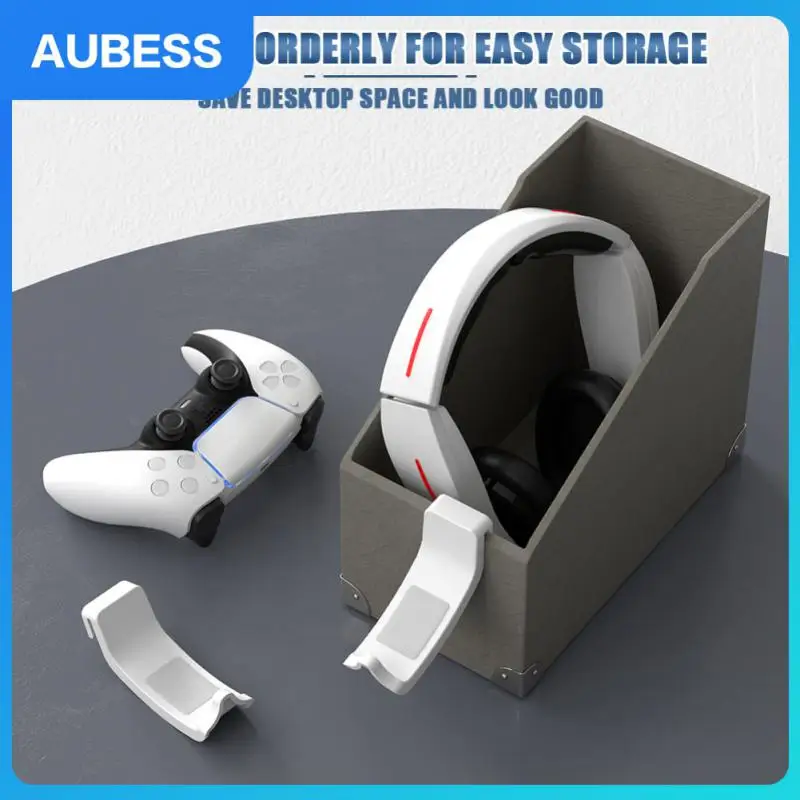 

For Ps5 Accessories Gamepad Hook For Ps5 Pc Gamer Accessories Headphone Stand Movable Headphone Hook For Ps5 Abs Headphone Stand