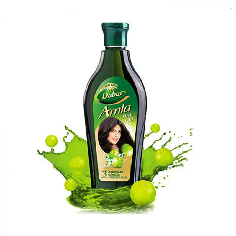 

180ml 100% Original Brighten Gloss Nourish Hair Roots and Prevent Hair Loss India Dabur Amla Hair Oi
