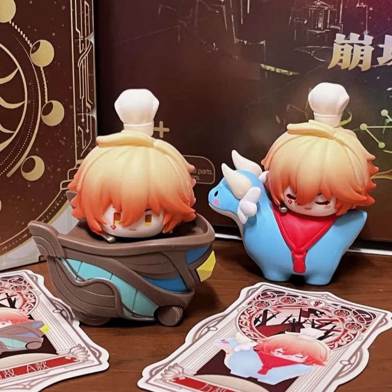 Фото Коллекционная фигурка Mihoyo Honkai Star Rail: Сага о героях Амфореуса, серия Super Stacking Blind Box, аниме-фигурка, подарок для фанатов №1