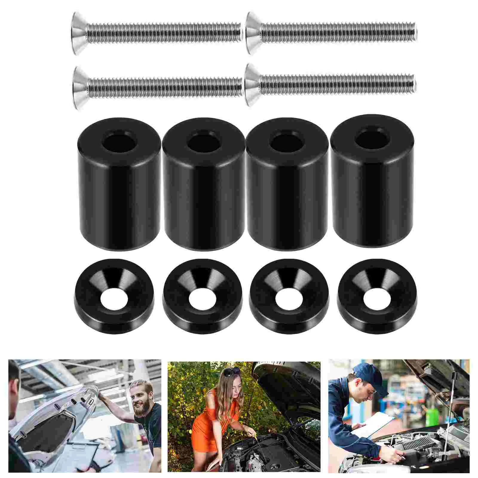 Проставка для капота вентиляция двигателя автомобильные аксессуары проставки