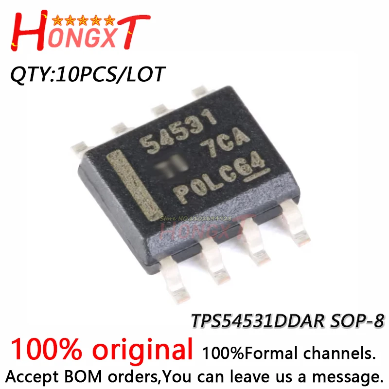 

10 шт., новинка 100%, TPS54531DDAR TPS54531 54531 SOP-8.