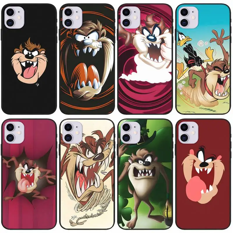 

Tasmanian Devil T-Taz Phone Case For Xiaomi Mi 9t 10t 11 11i 11x Poco M3 Pro X3 Nfc F3 Redmi 9 8 7 Black Soft Case