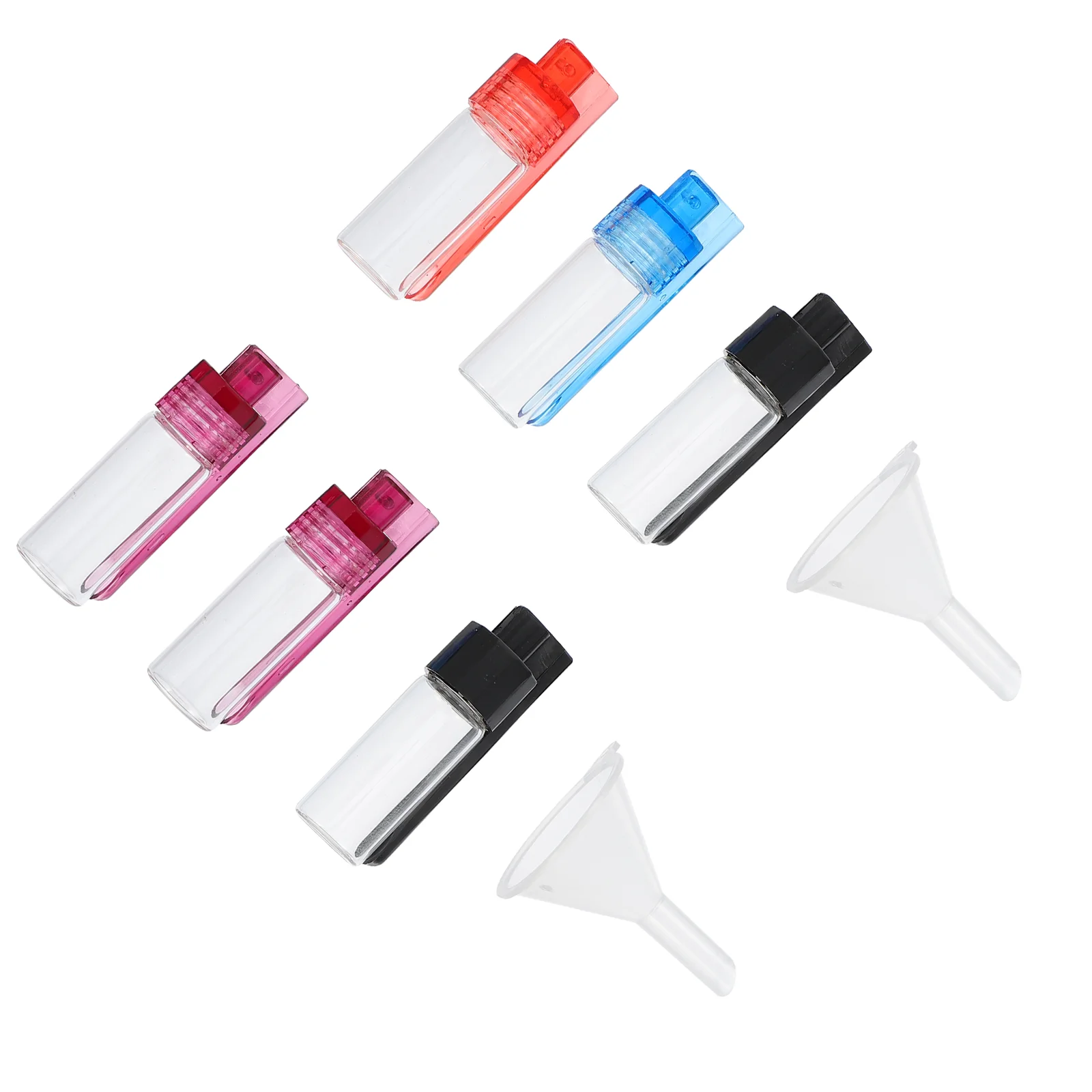 

1 Set Small Useful Sample Funnels Bottles Bottles for Storage Home