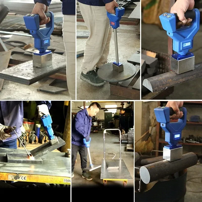 Электрический подъемник постоянный магнит маленькая ручная тяжелая загрузка