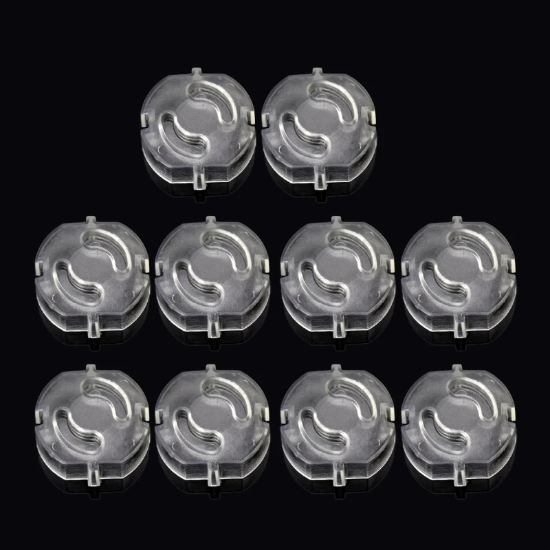 

10Pcs/Set 2 Hole Round European Standard Child Against Electric for Protection Wholesale