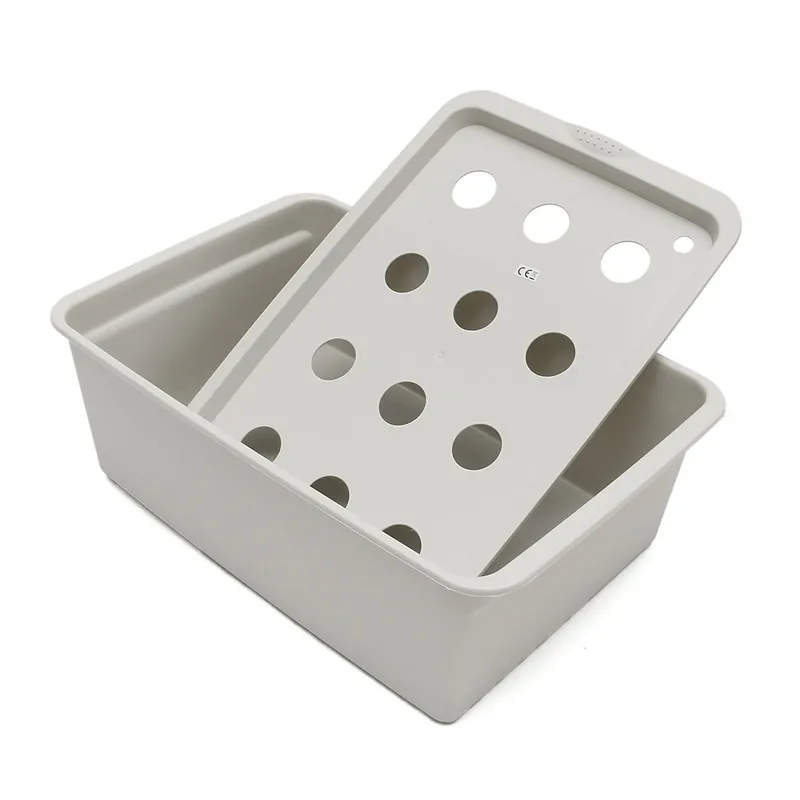 12 отверстий садовое растение сайт Гидропоники Сад Детские горшки Системы Крытый