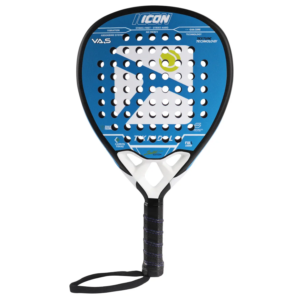 Padel Paddle Racket Full Carbon Pala Padel Professtional Tennis Sport Racquet EVA Memory Foam Core
