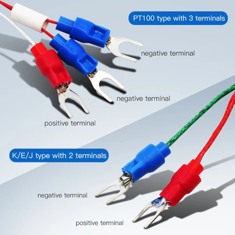 VaneAims Термопара M8, тип K/J/PT100, зонд 50/100/150/200 мм