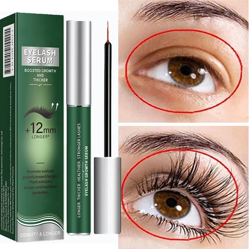 

7 Days Eyelash Fast Growth Essence Liquid Natural Enhancement Nourishing Curls Thicker Lashes Hair Curly Eyelashes Care Serum