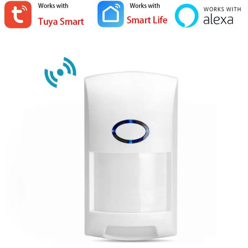 

Tuya Motion PIR Sensor Detector Movement Sensor Smart Life APP Wireless Home Security System Works With Alexa Scenario Set