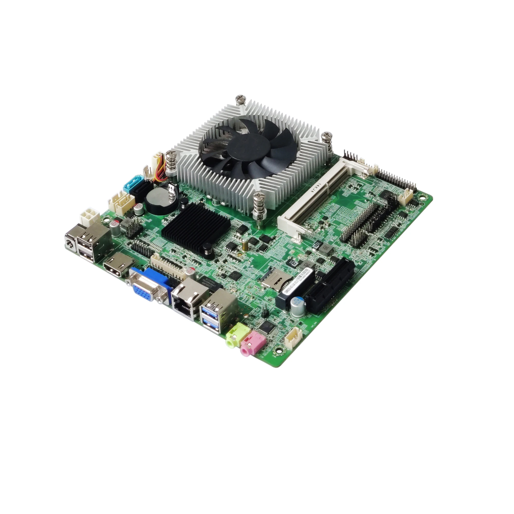 Фото Материнская плата ELSKY 4K Display Mini-ITX с поддержкой процессоров Core I3 I5 I7 LGA 1150, чипсетом H81, разъемом 1150, LVDS, HD_MI, VGA, QM8000 №4