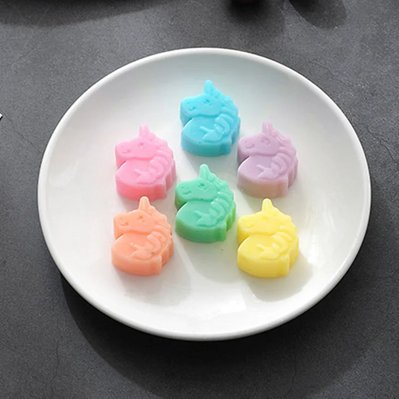 Силиконовая форма для мыла ручной работы в форме единорога 7 моделей инструменты