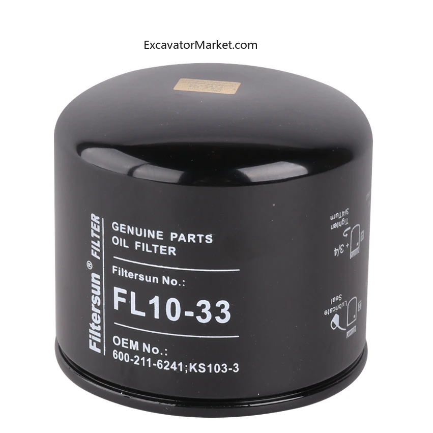 Подходит для Φ/6/1/2/3 PC60-5/5 PC100-3/6 PC120-3 PC150-3/2 PC60L-1 экскаватор возврат масляного фильтра