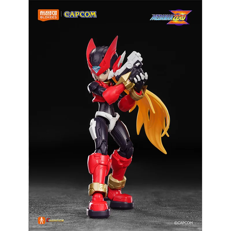 Фото Оригинальная фигурка Blokees Shooting Star Rockman, игрушки ROCKMAN, сборная модель Mega Man Zero Champion Class, подарки. №3