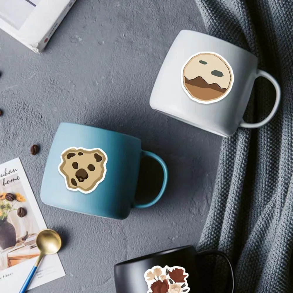 Рисунок 6 - Стикеры граффити в стиле INS коричневого цвета