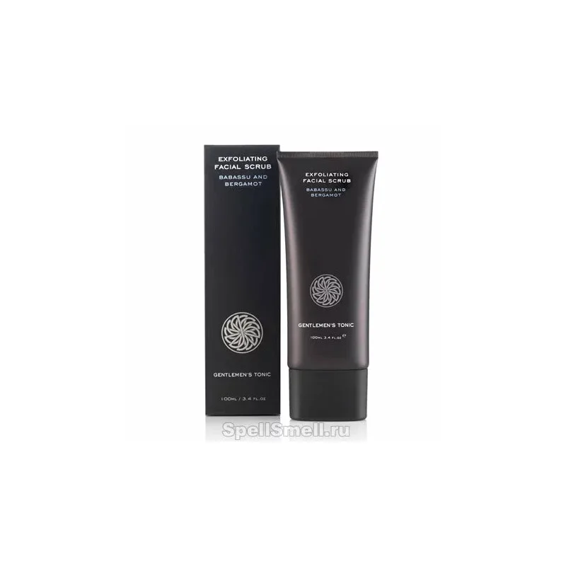 Gentlemens Tonic Exfoliating Facial Scrub - скраб для лица 100 мл Джентельмен Тоник Отшелушивающий