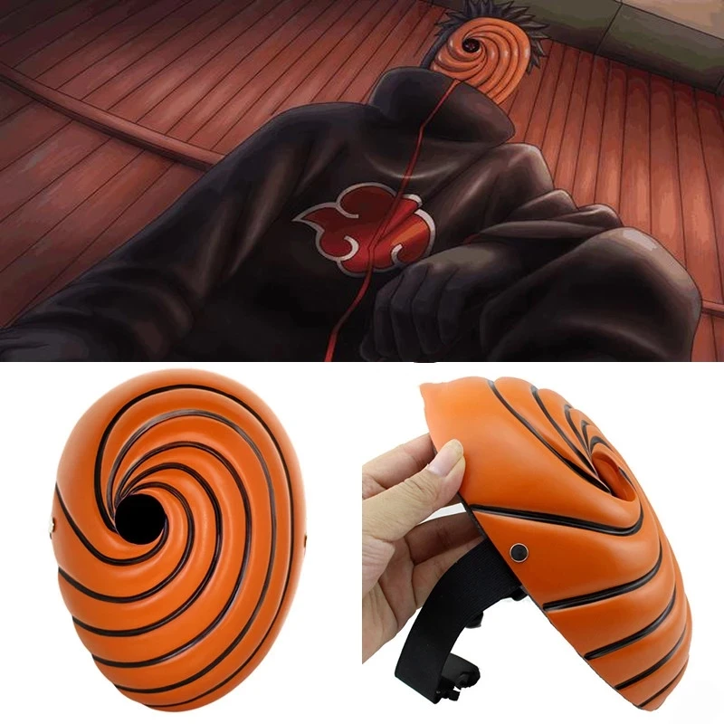 Оригинальная японская маска из мультфильмов kakaxi Tobi Obito искусственная маскарада