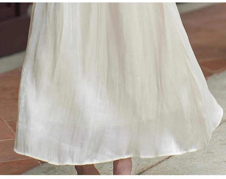 Летняя женская одежда YOUDEYISI в Литературном ретро-стиле с вышивкой рукав три